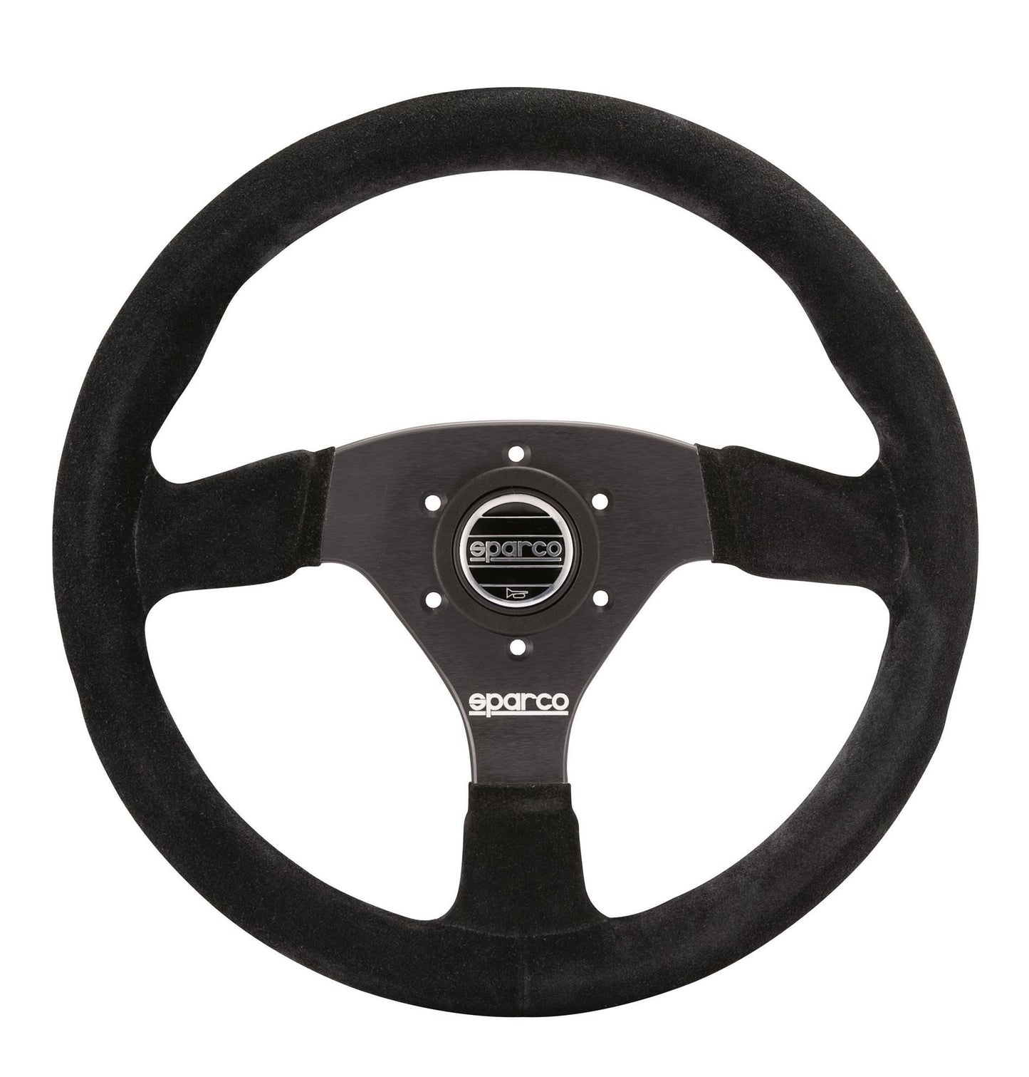 Sparco Lenkrad 383 Wildleder Schwarz (spa015R383PSN)