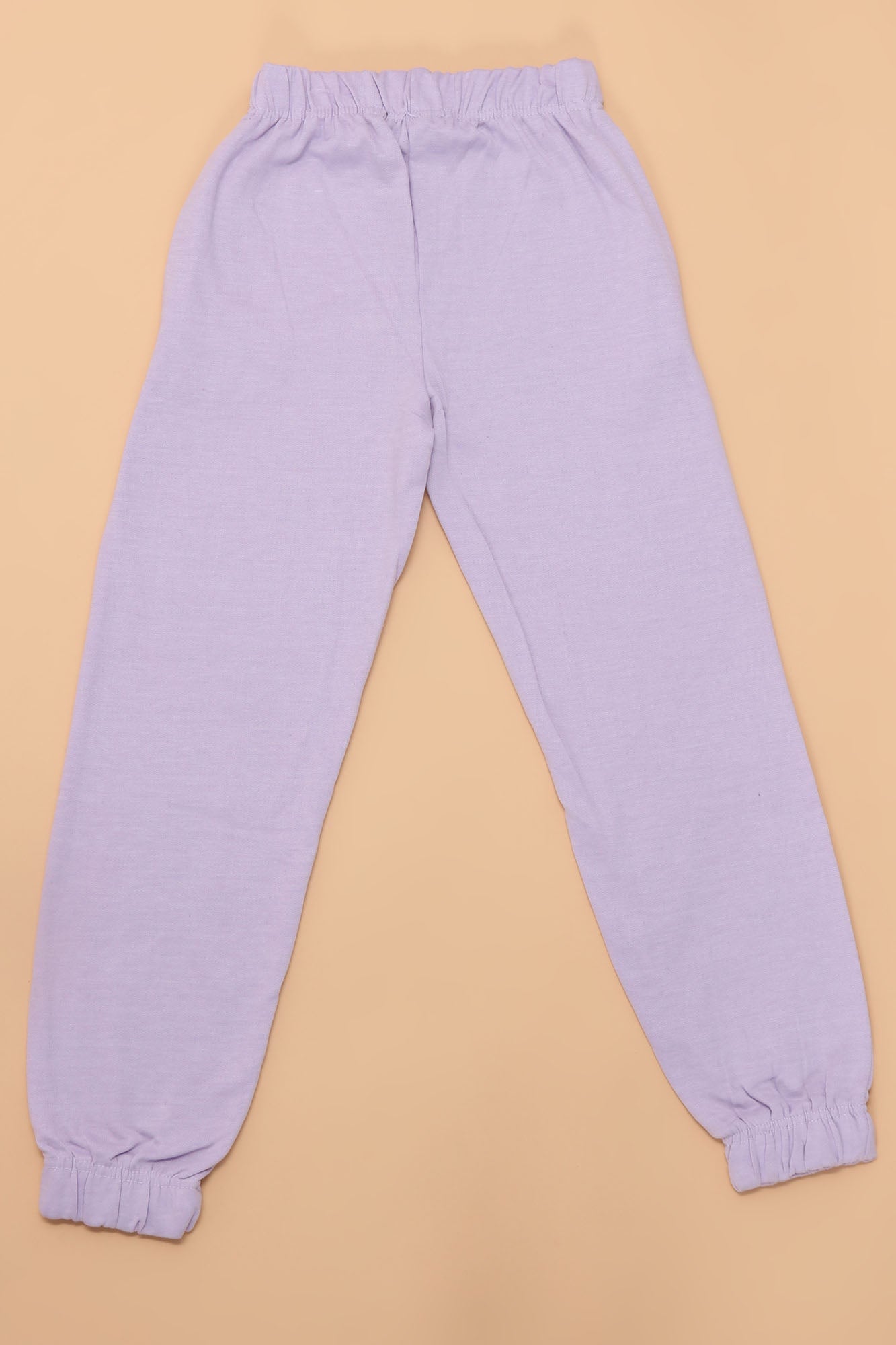 Mini gedruckt Fleece Jogger - Lilac