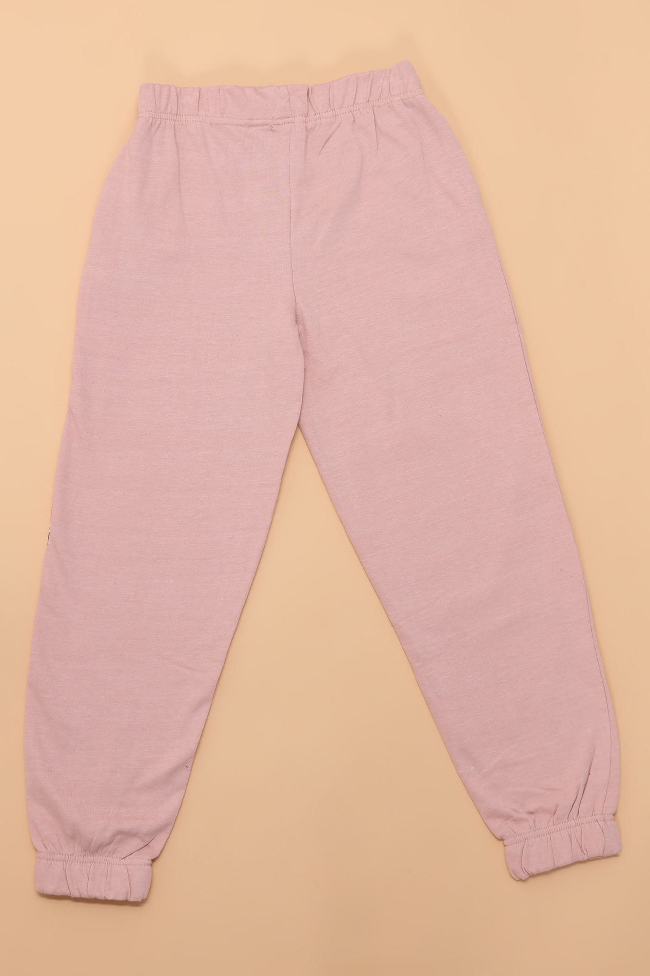 Mini gedruckt Fleece Jogger - Mauve