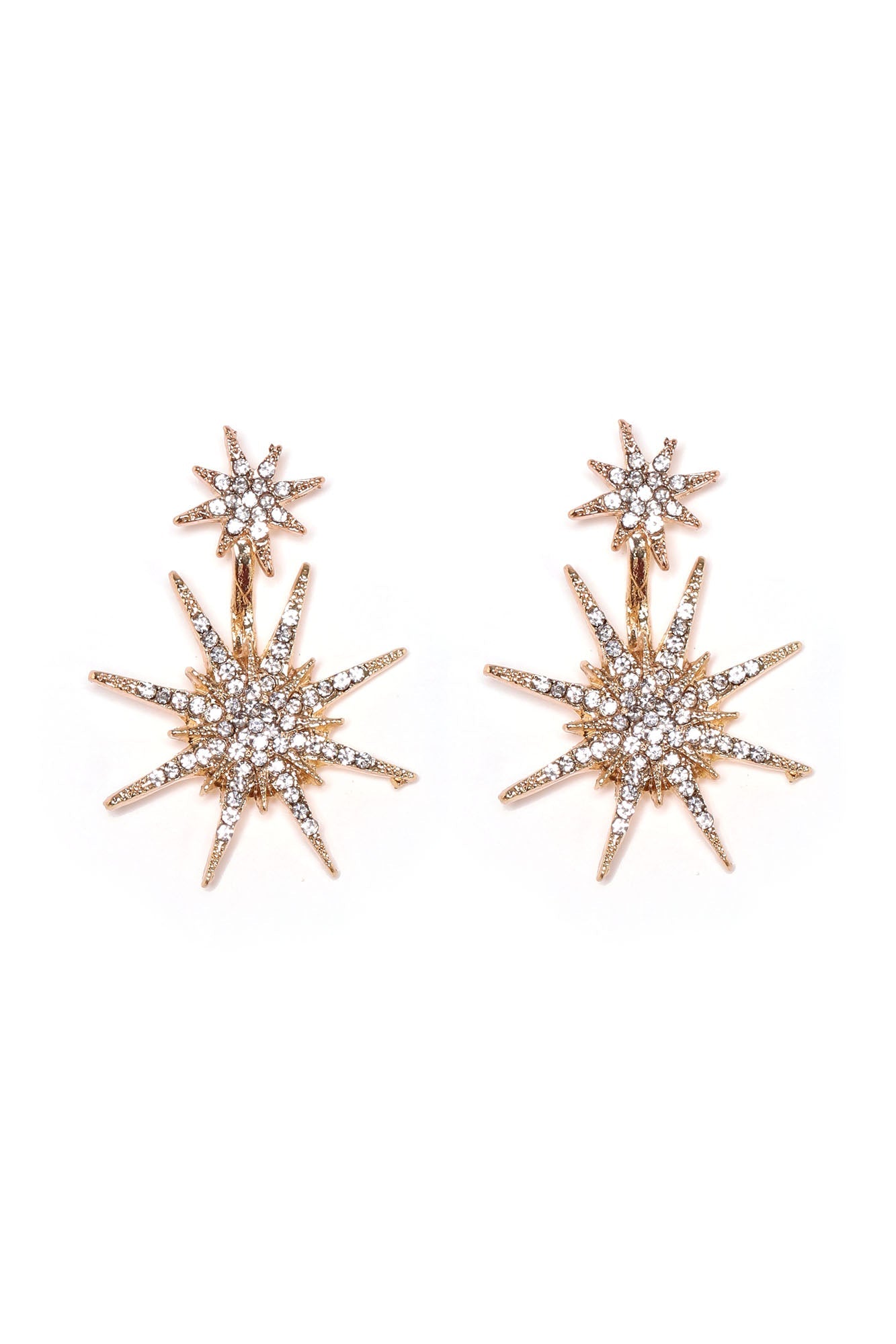 Ich werde die Star -Drop -Ohrringe sein - Gold