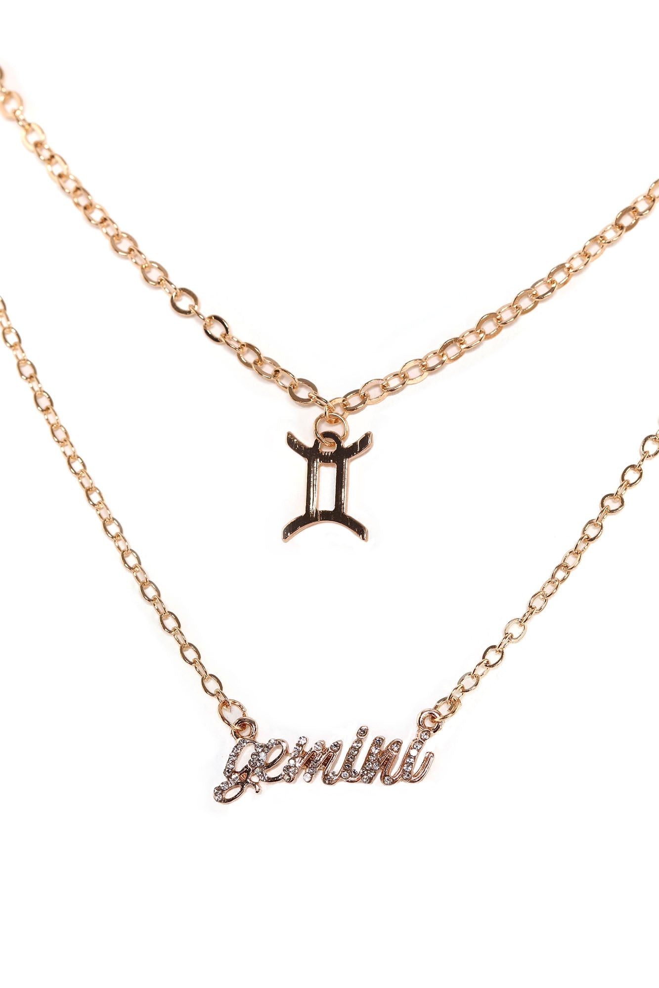 جیمنی میرا سائن پرتوں والا ہار ہے - سونا