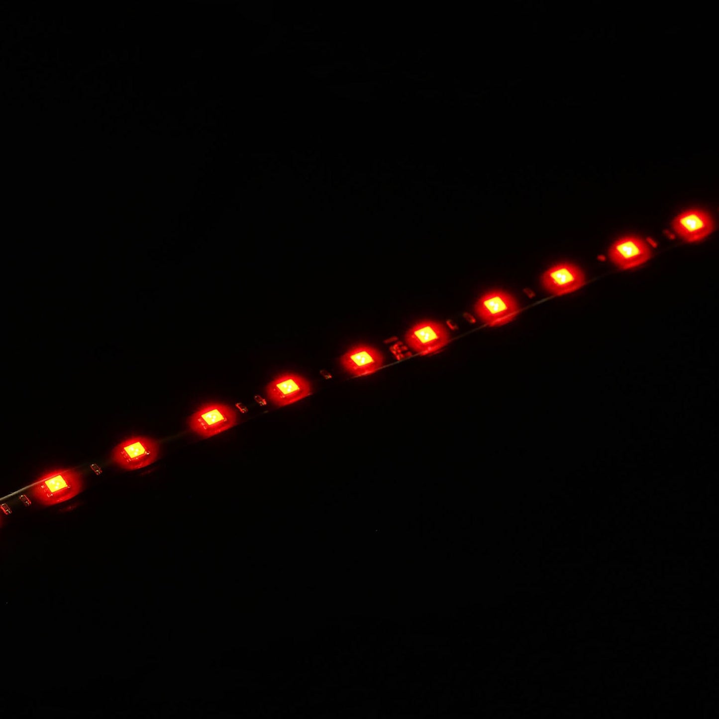 110-L3528-24FR 1FT Red Flash 12 Led 12v 30cm