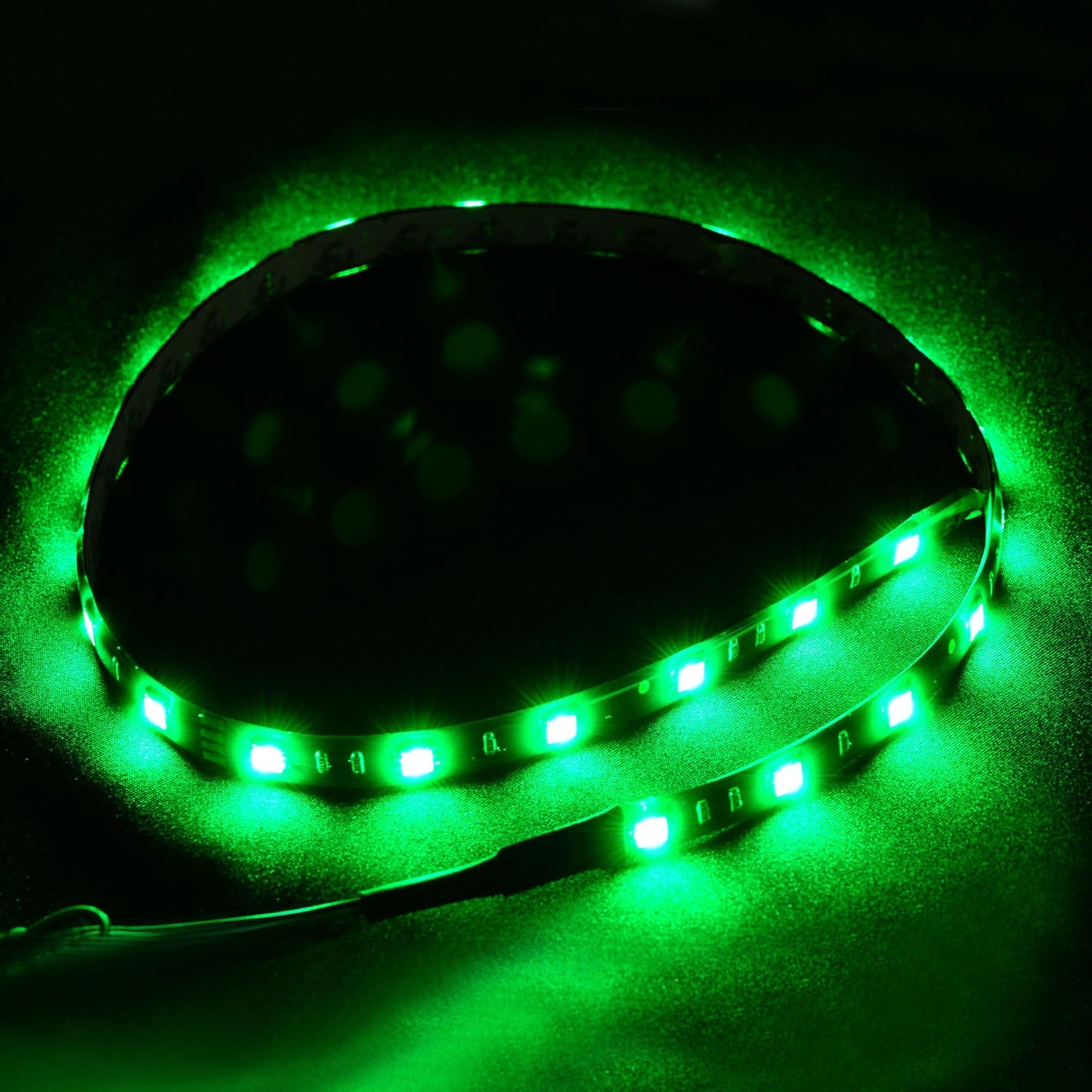 110-L3528-48FG 2FT Green Flash 24Led 12v 60cm