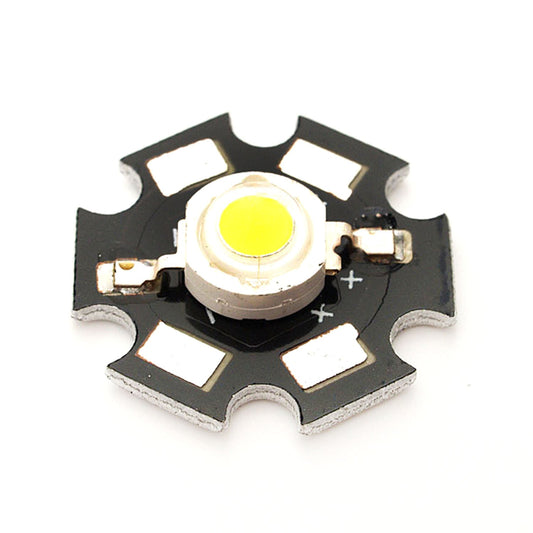 110-SMD1W 1W SMD LED Zelle weiß mit Sockel
