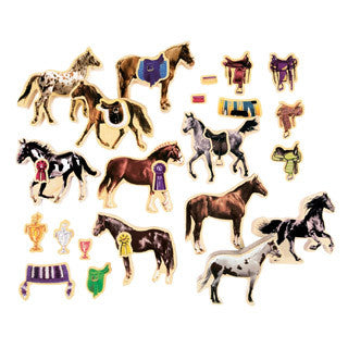 Horse Breeds Wooden Horses
