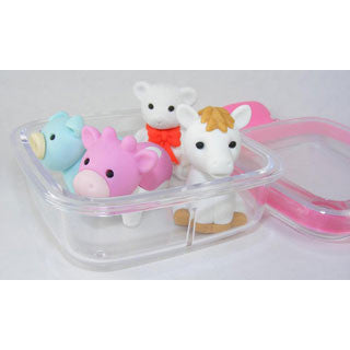 4 Pet Erasers in a Box