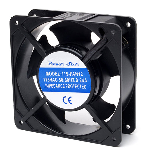 115-FAN12 Lüfter 4,5 115 VAC 120 x 38 mm Metall