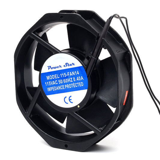115-FAN14 Lüfter 6 115VAC 150x38mm Metall