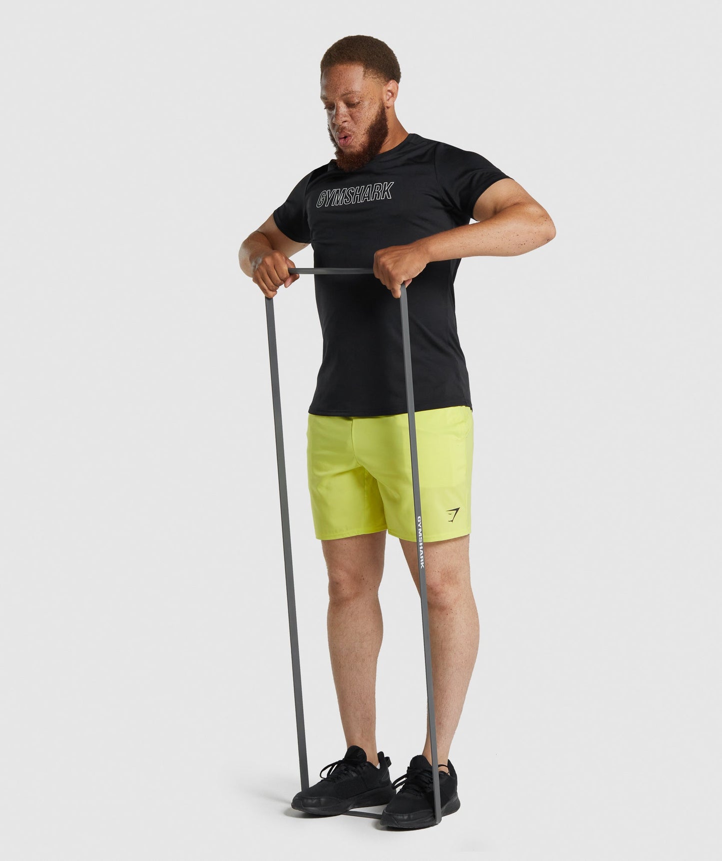 Gymshark 11 kg bis 36 kg Widerstand Band - Holzkohle