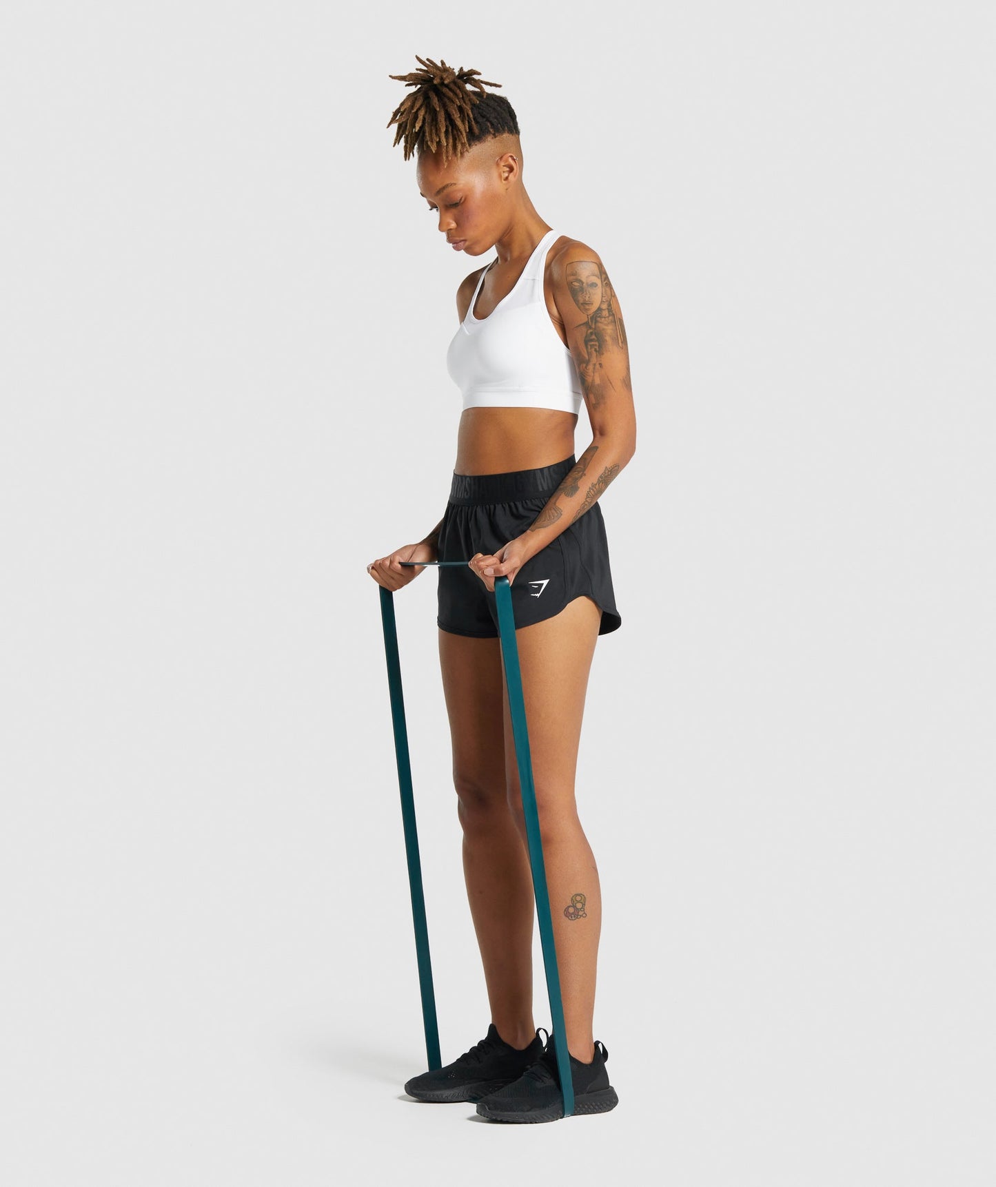 Gymshark 11 kg bis 36 kg Widerstand Band - blaugrün