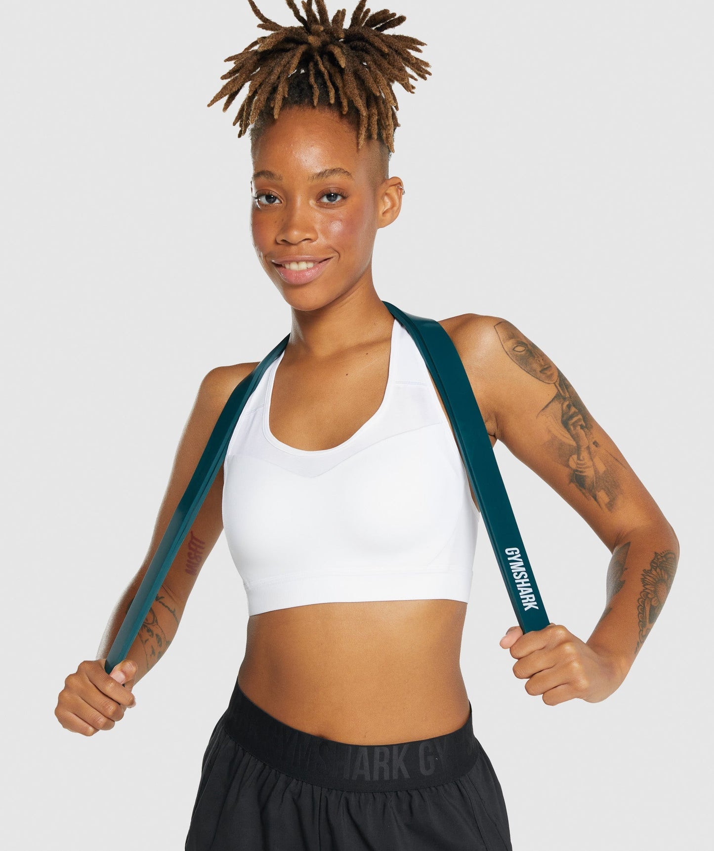 Gymshark 11 kg bis 36 kg Widerstand Band - blaugrün