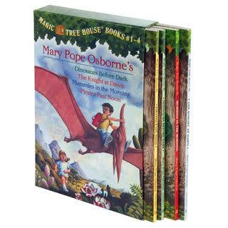 Magic Tree House Box Set Books 1-4