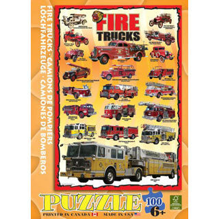 Feuerwehrauto-Puzzle