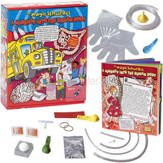 Der menschliche Körper des magischen Schulbusses