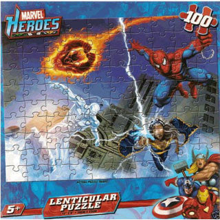 Marvel Superheros Lenticular Puzzle