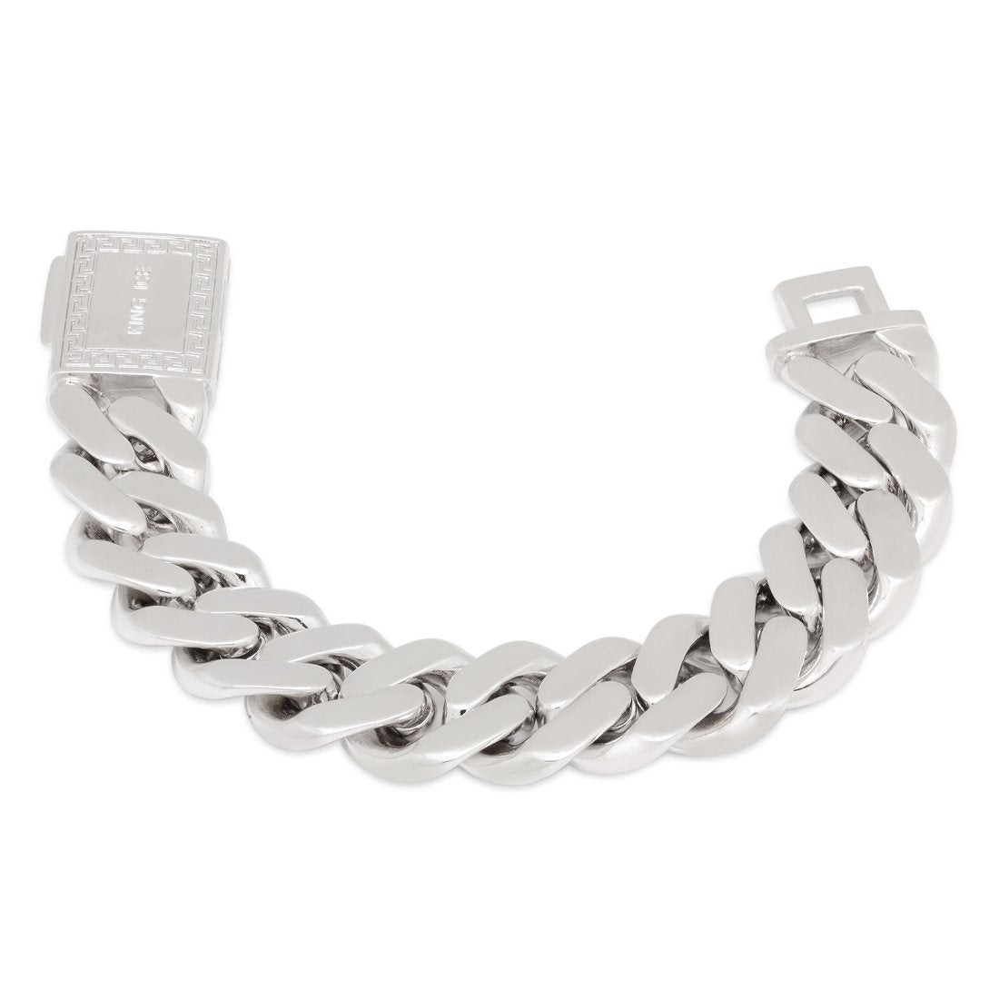 18mm Iced Miami Cuban Link Bracelet