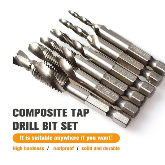 Composite -Tap -Bohrer -Bit -Set