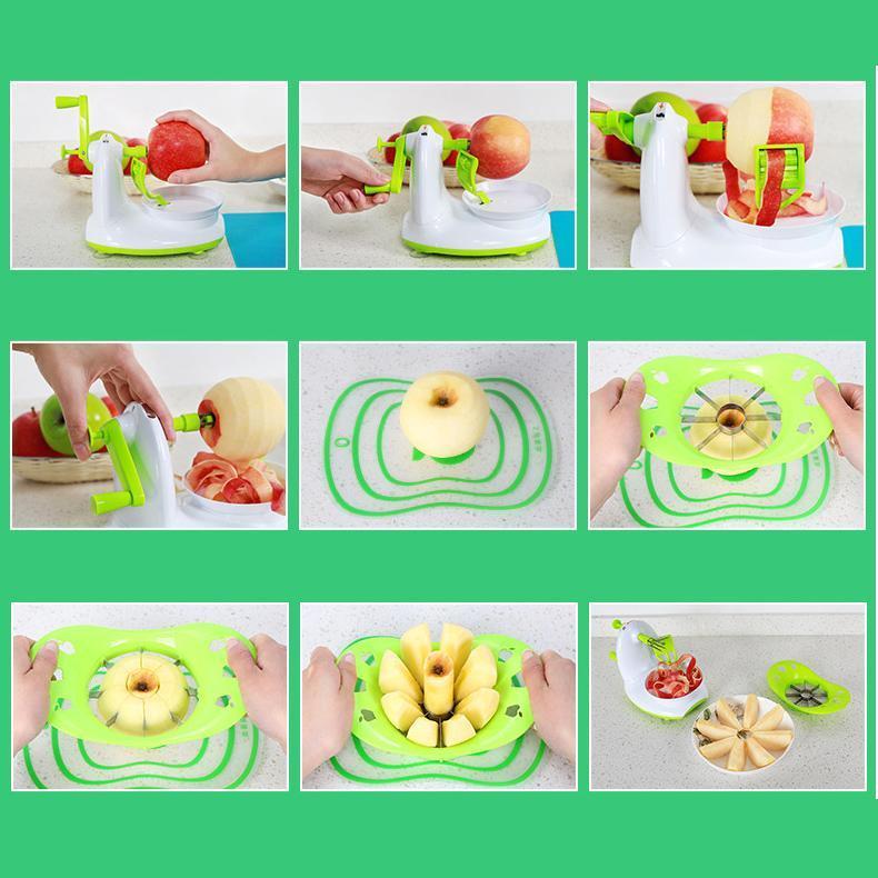 Obstschäler und Cutter (1 Set)
