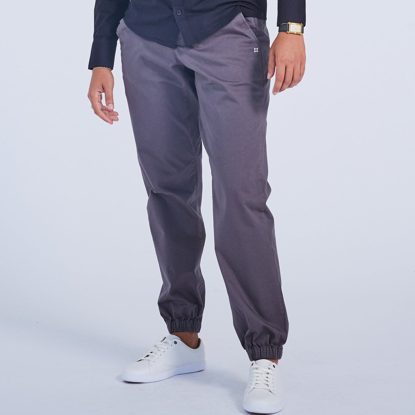 Die Graf Asphalt Stretch Waistband Pant