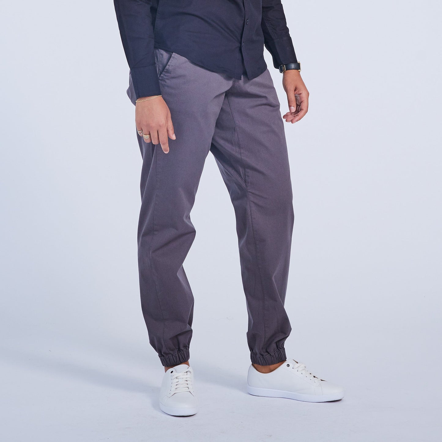 Die Graf Asphalt Stretch Waistband Pant