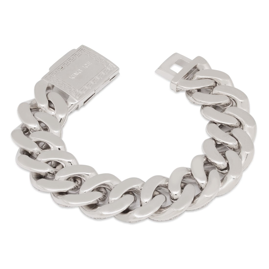 20mm Iced Miami Cuban Link Bracelet