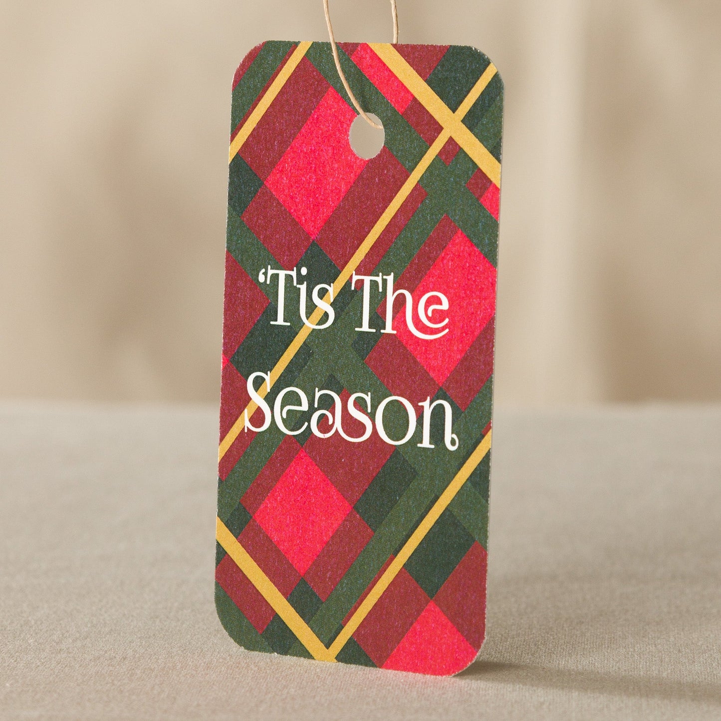 Highland Holiday Gift Tag - 10 Pack