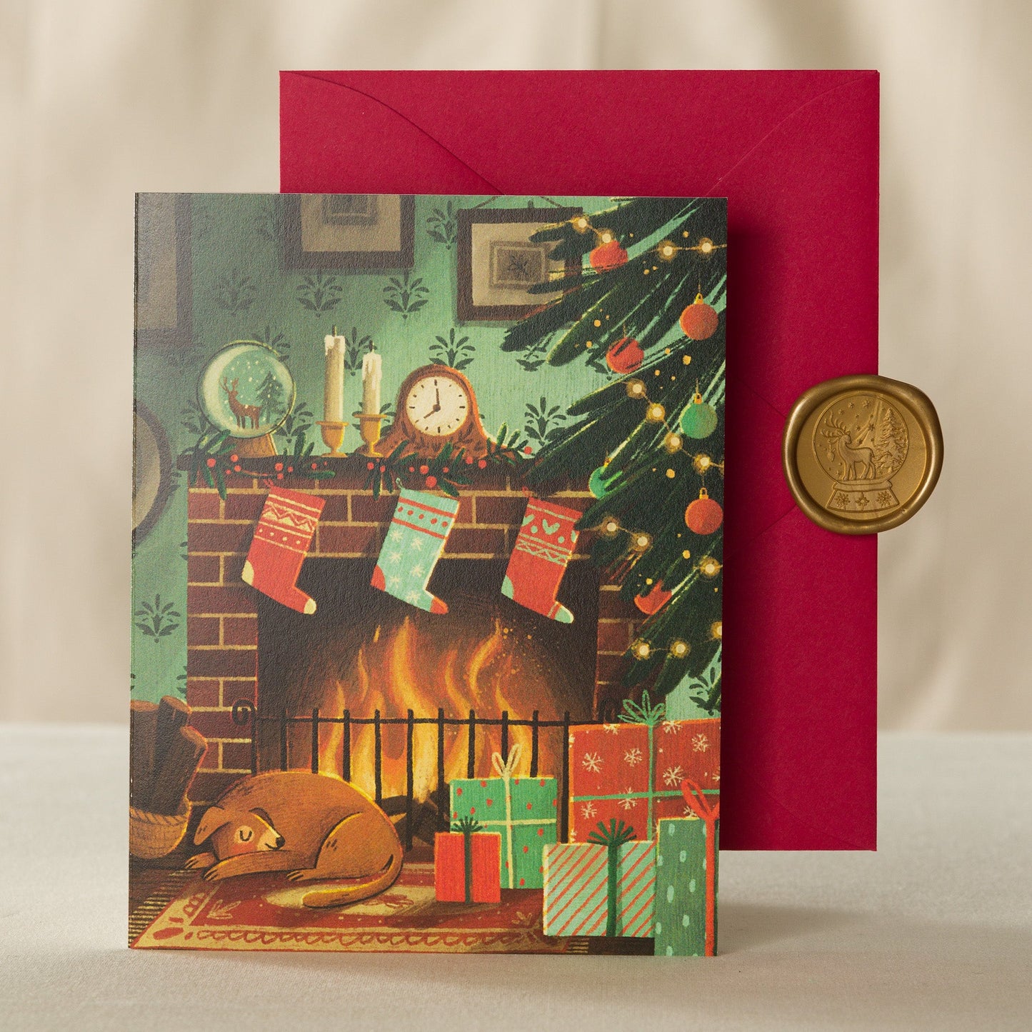 Weihnachtskarte „Stille Nacht“