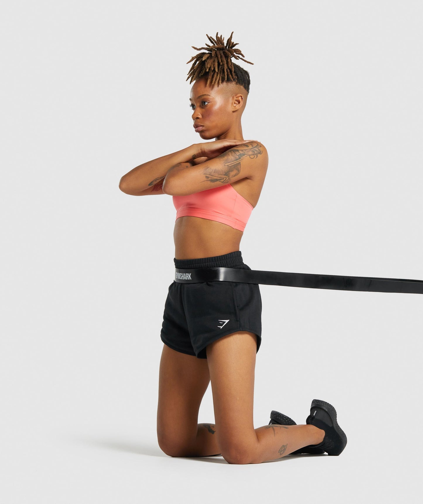 Gymshark 23 kg bis 54 kg Widerstand Band - Schwarz