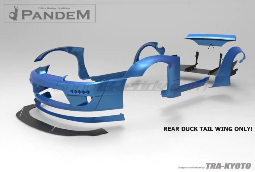 GReddy 99-02 Nissan Silvia (S15) Rocket Bunny Rear Duck Tail Wing Only (gre17020267)