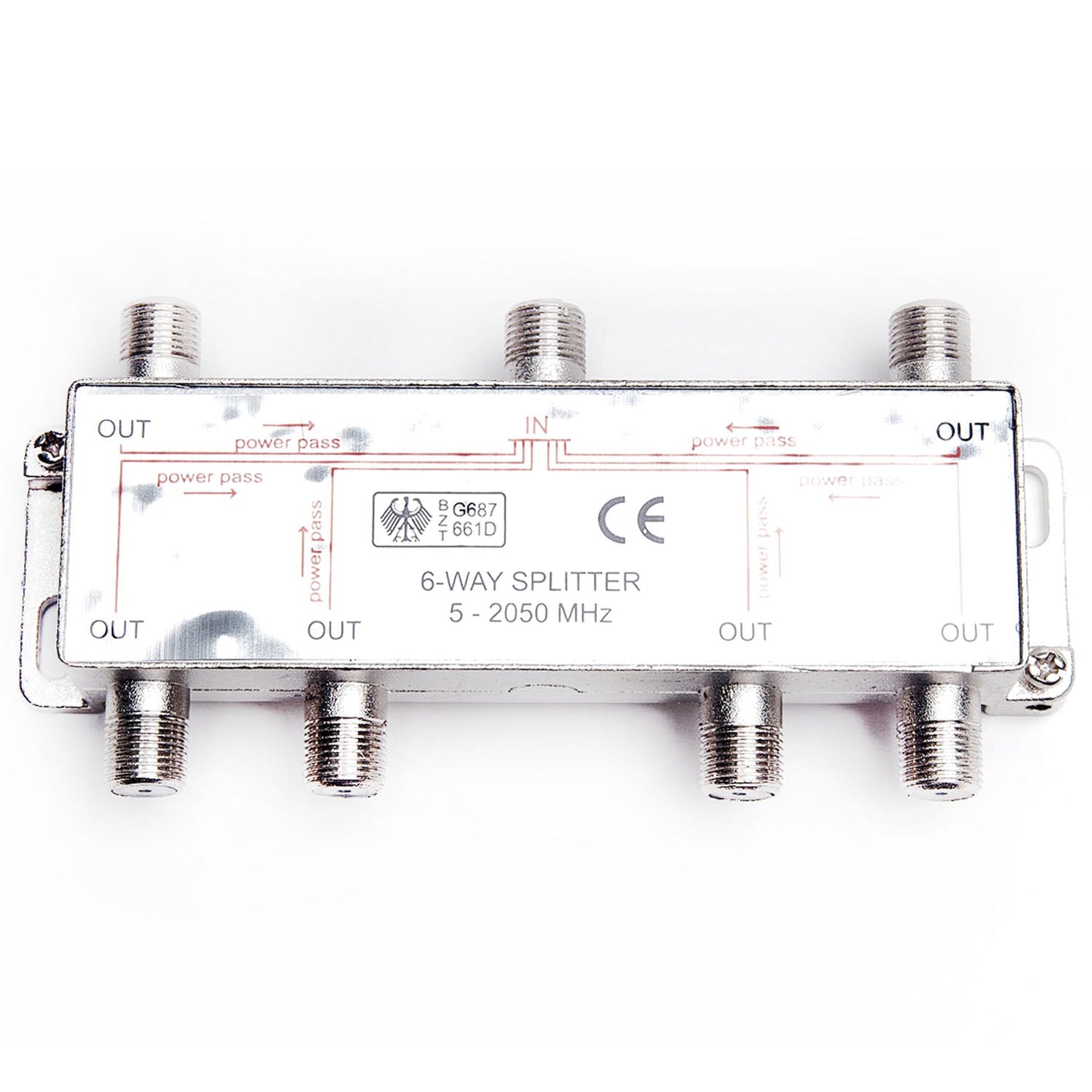39-5616 6-Wege-Splitter 5-2050 MHz