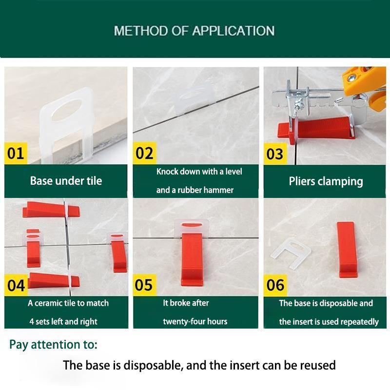 Fliesennivellierungssystem Leveler Locator (1 Set)