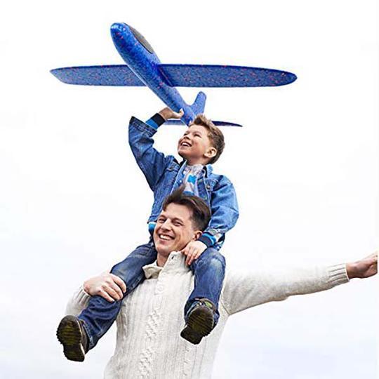 Schaumstoff -Plastikflieger -Segelflugzeugflugzeug (2pcs)