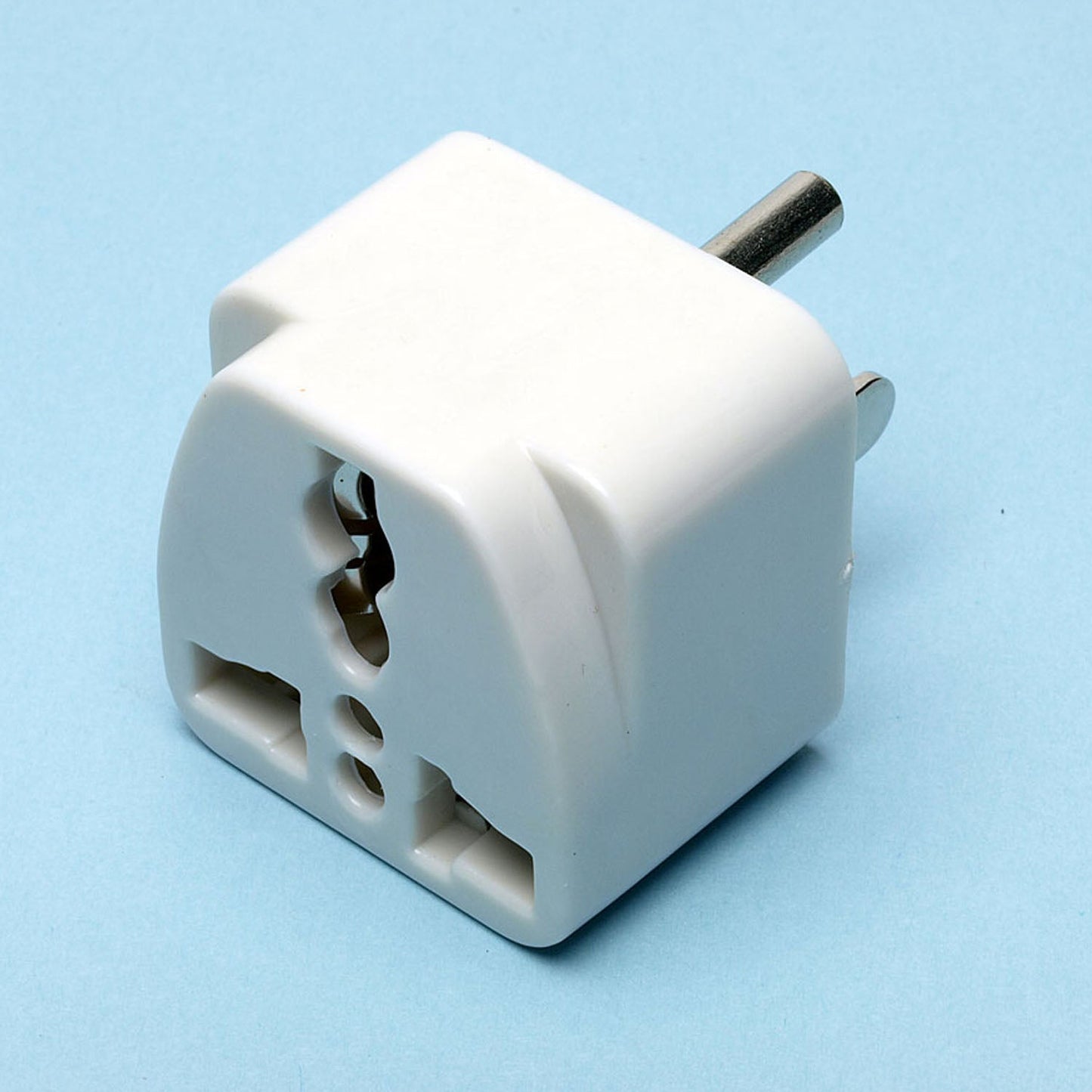 45-U112 3P AC Flachstecker auf 3P Mutil-Buchse