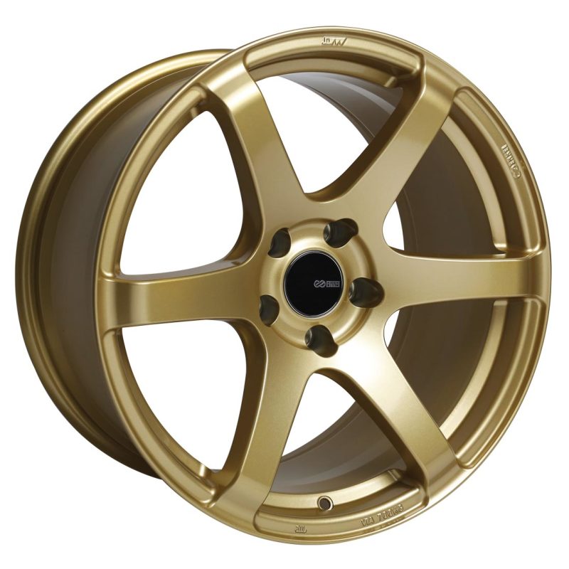 Enkei T6S 18x8 45mm Offset 5x100 Lochkreis 72.6 Bohrung Goldfelge