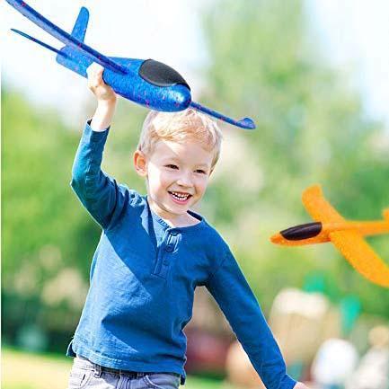 Schaumstoff -Plastikflieger -Segelflugzeugflugzeug (2pcs)