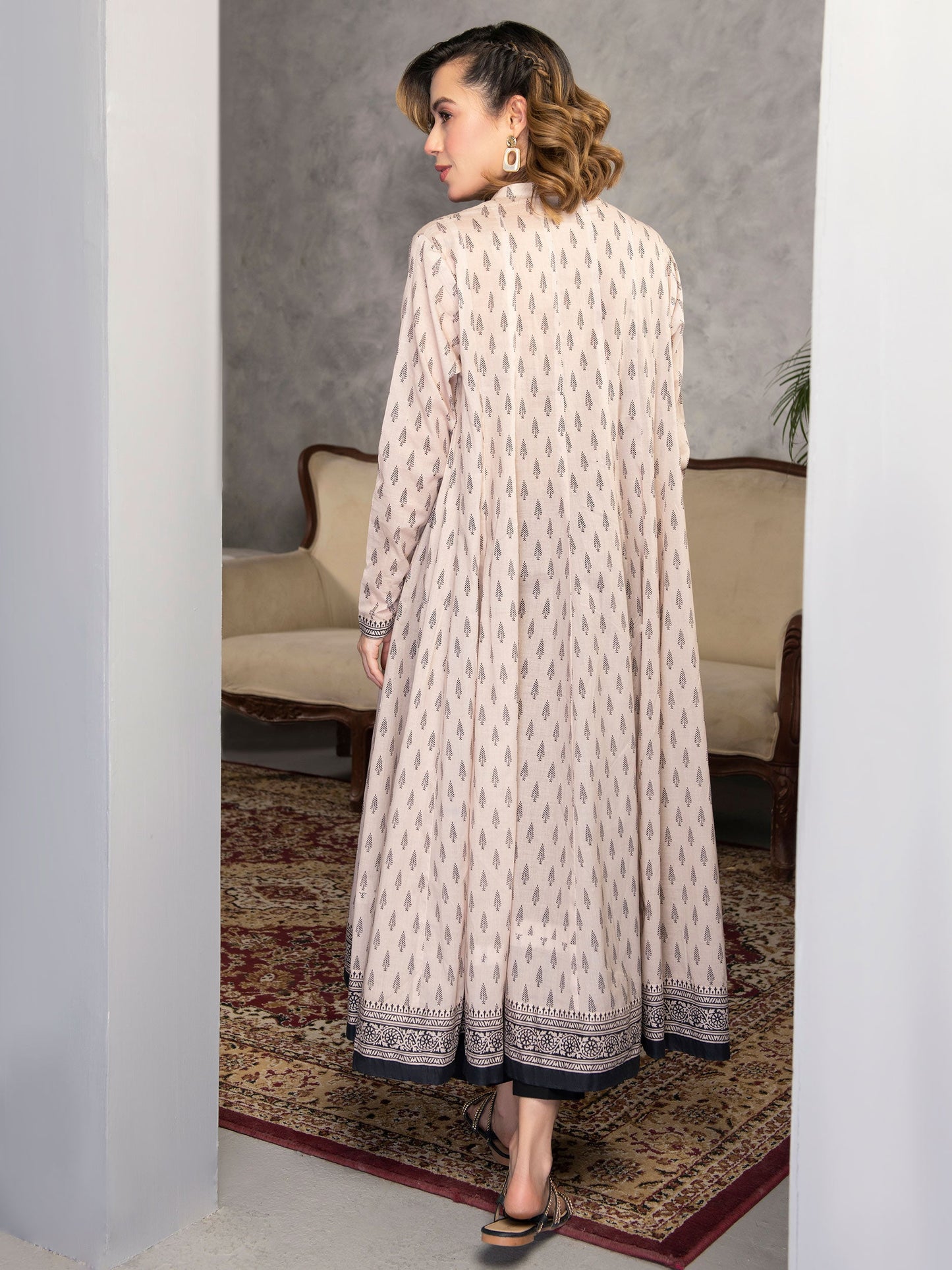 1 Stück bedrucktes Lawn-Shirt