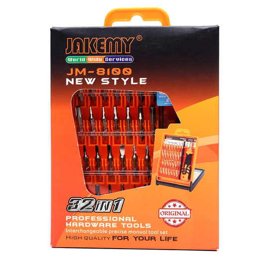 59-JM8100 32 पीस इन 1 स्क्रूड्राइवर