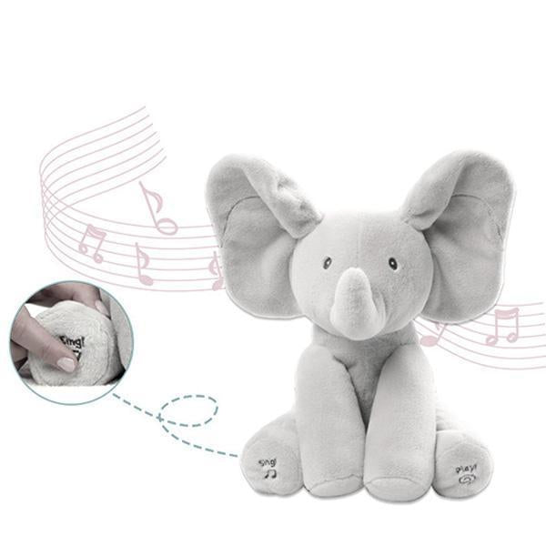 Baby animierter Flappy Elephant Plüschspielzeug