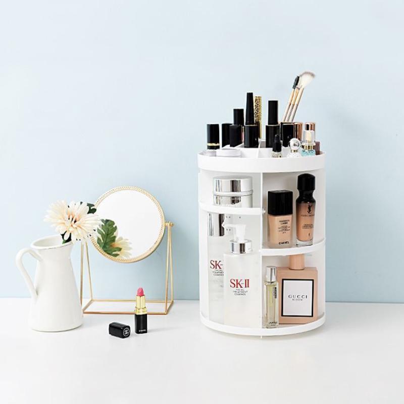 360 rotierende verstellbare Make -up -Organizer rotieren