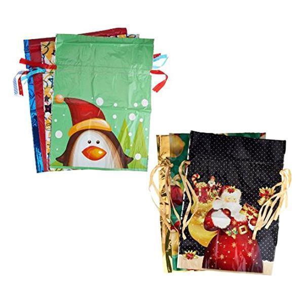 Kordelstring -Weihnachtsgeschenkbeutel (15 Sets)