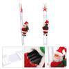 Der Klettern Santa Claus