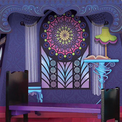 Spiderweb Villa Dollhouse with Furniture