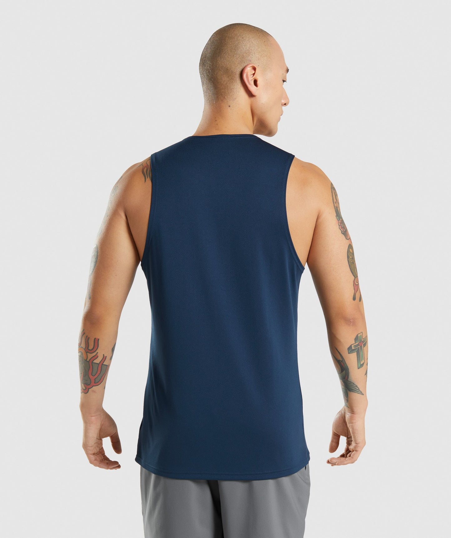 Gymshark Ankunft Tank - Marine
