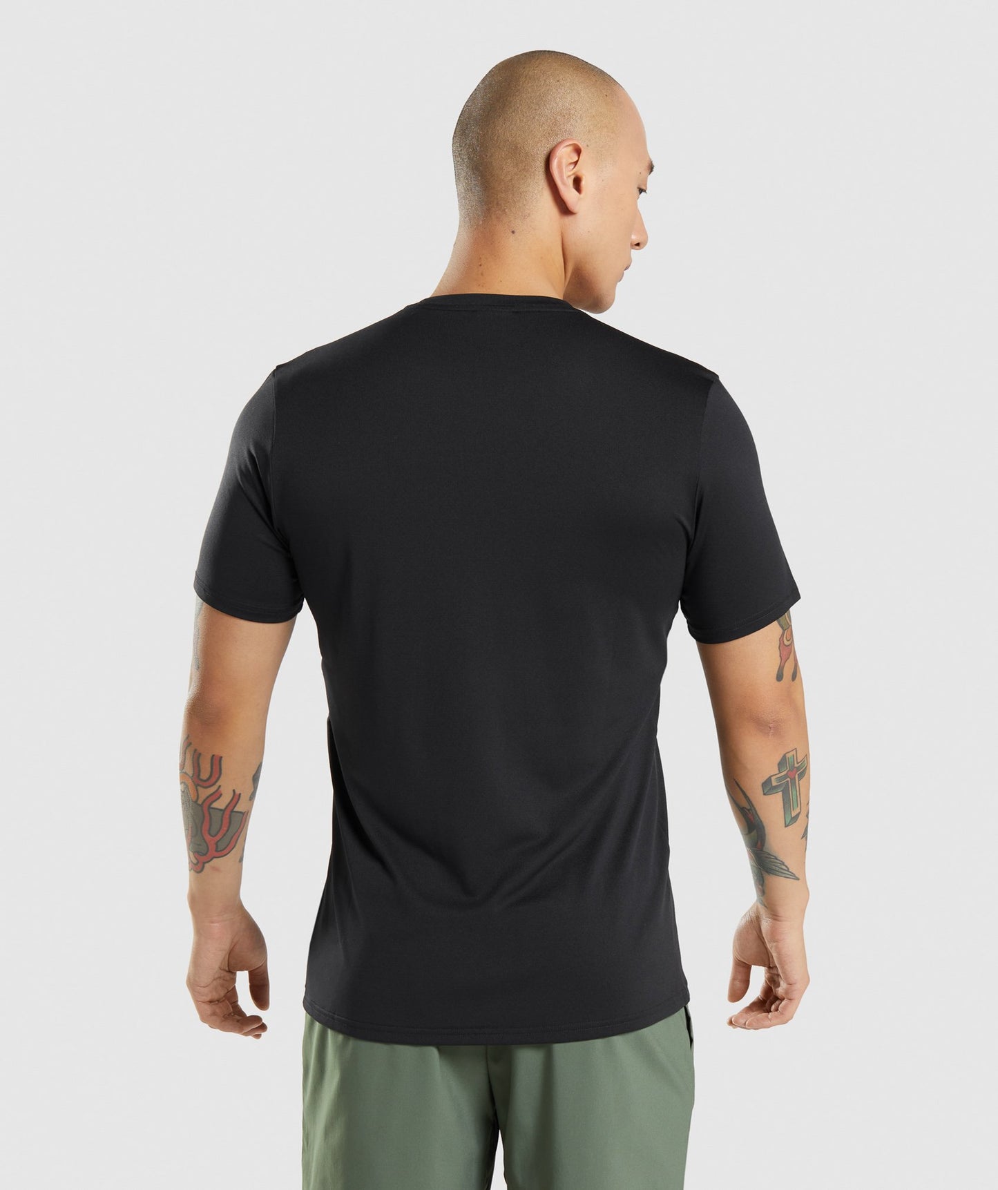 Gymshark Ankunft T -Shirt - Schwarz