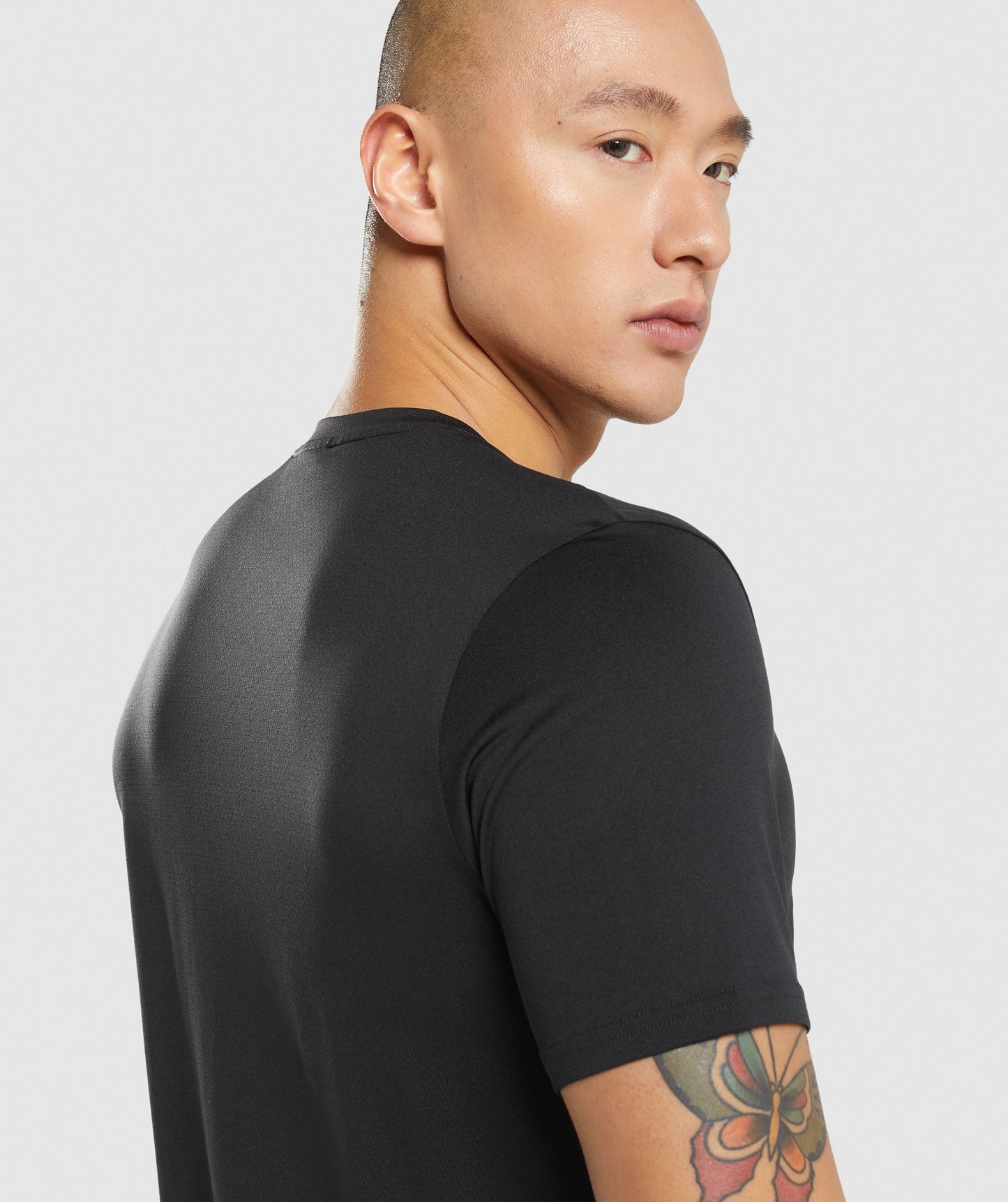 Gymshark Ankunft T -Shirt - Schwarz