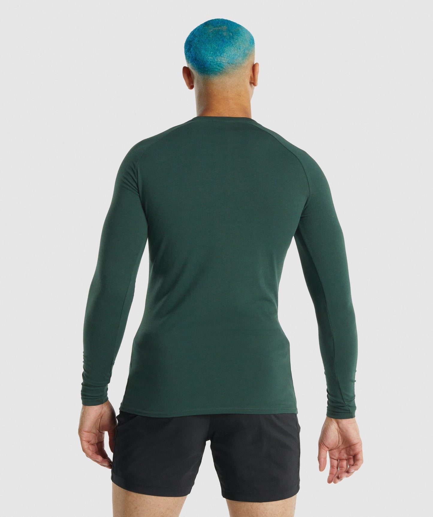Gymshark Apollo Langarm T -Shirt - dunkelgrün