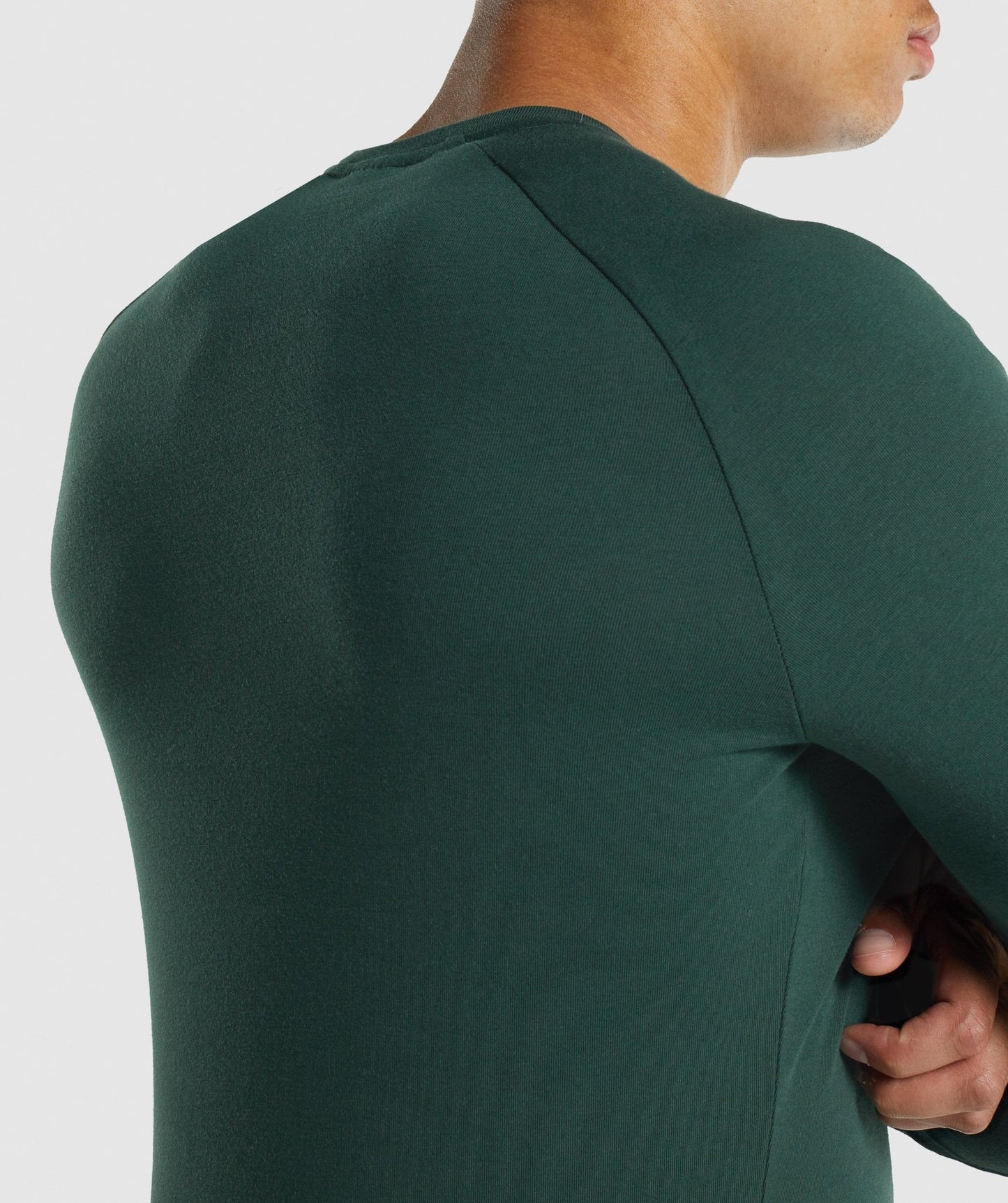 Gymshark Apollo Langarm T -Shirt - dunkelgrün