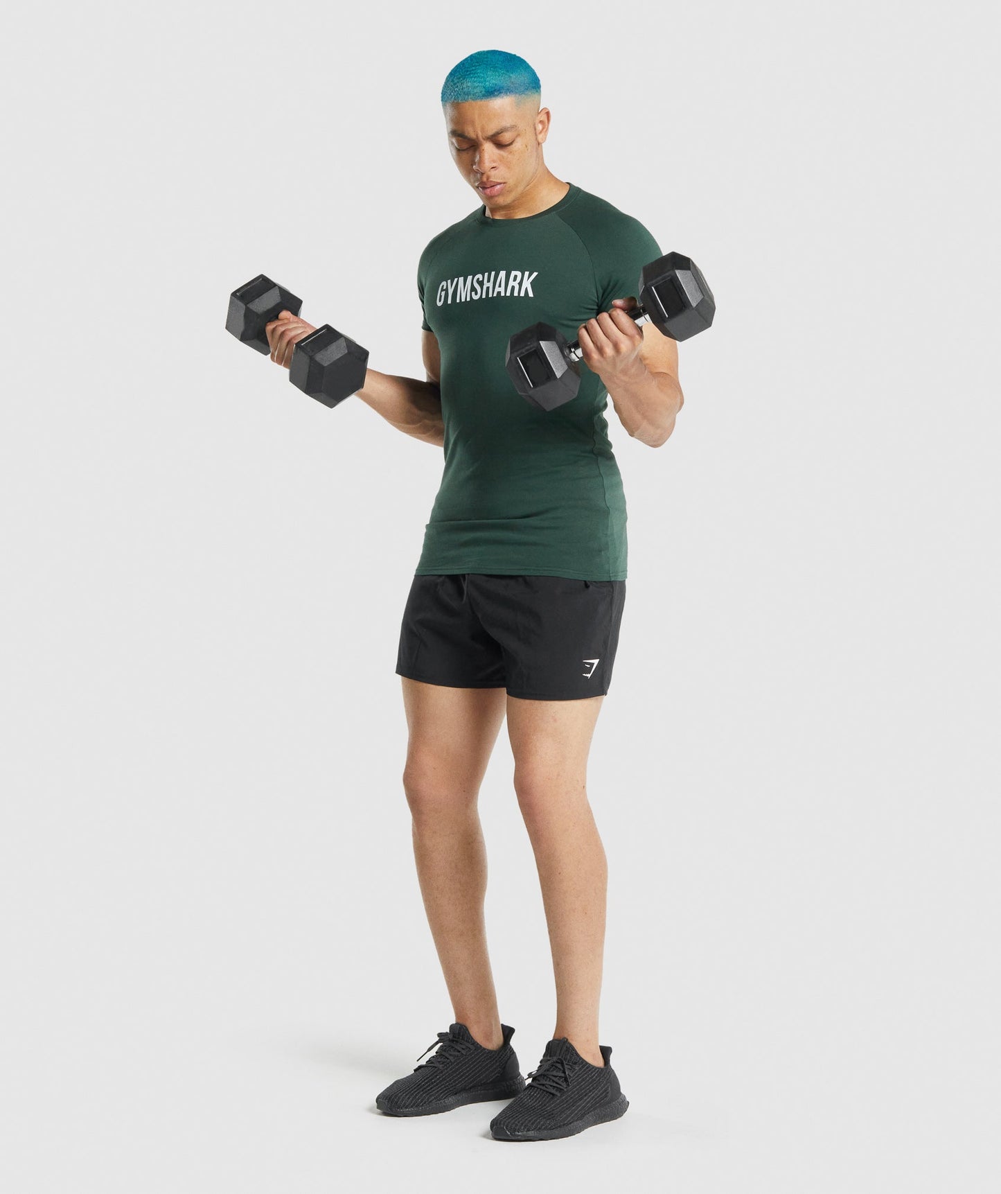 Gymshark Apollo T -Shirt - dunkelgrün