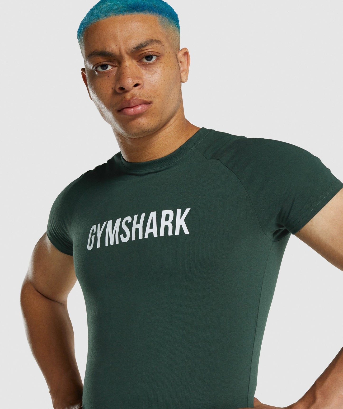 Gymshark Apollo T -Shirt - dunkelgrün