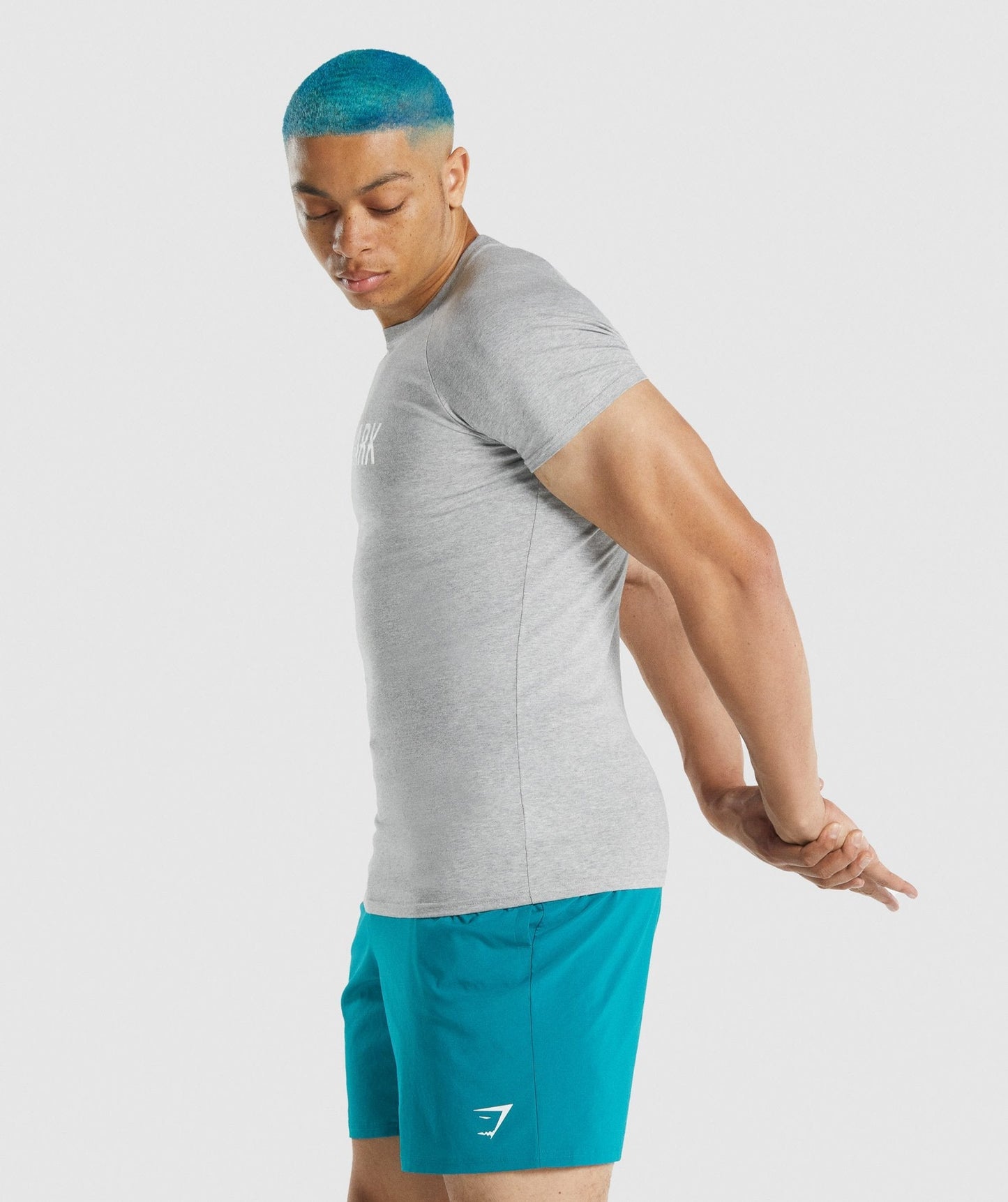Gymshark Apollo T -Shirt - hellgraue Mergel